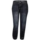 Bench Women's Cropped Cuffed Jeans - Blue - 26R - Blauw Afbeelding 1