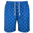 Original Penguin Men's Oh My Penguin Swim Shorts - Snorkel Blue - S - Snorkel Blue Afbeelding 1