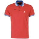 Kangol Men's Marvel Polo Shirt - Light Red - S - Light Red Afbeelding 1