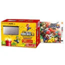 Nintendo 3DS XL Silver and Black Console - Includes New Super Mario Bros 2 & Super Smash Bros. Afbeelding 1