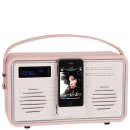 View Quest Retro1 DAB with iPhone Dock - Pink Afbeelding 1