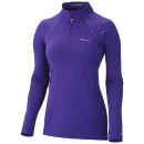Columbia Women's Midweight Thermal Long Sleeve Baselayer Top - Huper Purple - XS - Hyper Purple Afbeelding 1