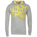 Soul Star Men's Thud DV8 Hooded Sweatshirt - Grey Melange - S - Grijs Afbeelding 1