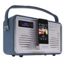View Quest Retro1 DAB with iPhone Dock - Blue Afbeelding 1