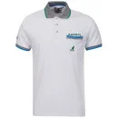 Kangol Men's Encore Polo-Shirt - White - S - Wit Afbeelding 1