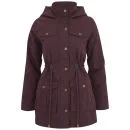 Brave Soul Women's Dallas Parka - Mulberry - 8 - Mulberry Afbeelding 1