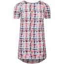 Neon Rose Women's Printed Smock Dress - Cream - 8 - beige Afbeelding 1