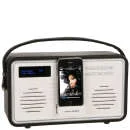 View Quest Retro1 DAB with iPhone Dock - Black Afbeelding 1