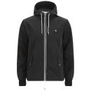 Original Penguin Men's Full Zip Hooded Ratner Jacket - True Black - S - True Black Afbeelding 1