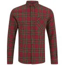 Soul Star Men's Troops Check Shirt - Red - XXL - Rood Afbeelding 1