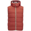 Soul Star Men's Solly Gilet - Rust - S - Brown Afbeelding 1