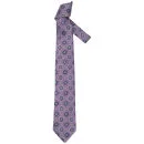 Ermenegildo Zegna Silk Tie - Purple Afbeelding 1