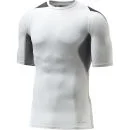 adidas Men's Tech Fit Cool Short Sleeve Compression Top - White - S - Wit Afbeelding 1