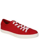 Umbro Men's Milton Canvas Trainer - Red - 6 - Rood Afbeelding 1