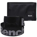 Bench Men's Belt and Wallet Gift Set - Black Afbeelding 1