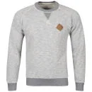 Urban Stone Men's Crank Crewneck Space Dyed Sweatshirt - Grey - S - Grijs Afbeelding 1