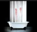 Blood Bath Shower Curtain Afbeelding 1