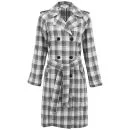 Glamorous Women's Lightweight Checked Coat - Multi - UK 8 - Multi Afbeelding 1