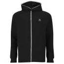 Jack & Jones Men's Edge Zip Through Hoody - Black - S - Zwart Afbeelding 1