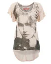 House of God's Women's Madonna Photo T - Shirt - Nude - XS - Nude Afbeelding 1