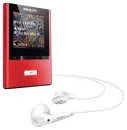 Philips GoGear ViBE 8GB MP4 Player - Red Afbeelding 1