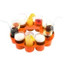 Serving Tray Sombrero Style - Orange Afbeelding 1