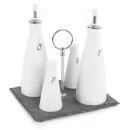 Natural Living Oil and Vinegar/Salt and Pepper Set Afbeelding 1