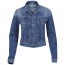 Pepe Women's Mikas Washed Denim Jacket - Blue Wash - XS - Blue Wash Afbeelding 1