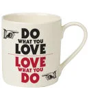 Manifesto Mug 'Do what you love...' Afbeelding 1
