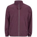 55 Soul Men's Eton Jacket - Burgundy - S - Burgundy Afbeelding 1
