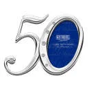 Silver Diamond Birthday Frame - 50th Afbeelding 1