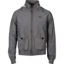 Le Breve Men's Systom Bomber Lightweight Jacket - Grey - S - Grijs Afbeelding 1