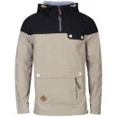 Soul Star Men's Jolly Overhead Jacket - Navy/Stone - S - Navy/Stone Afbeelding 1