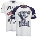 Everlast Setje van 2 T-Shirts voor Heren - Wit & Wit/Royaalblauw - S - White/White/Royal Afbeelding 1