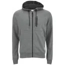 Boxfresh Men's Haben Zip Sweatshirt - Grey Marl - S - Grijs Afbeelding 1