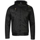 Dissident Men's Galvanize Twill Jacket - Black - S - Zwart Afbeelding 1