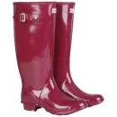 Hunter Huntress Gloss Wellies - Violet - 3 - Violet Afbeelding 1