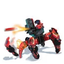Combat Creatures Attacknid RC Toy Afbeelding 1