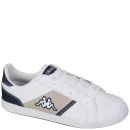Kappa Men's Nembro Trainers - White/Navy - 7 - White/Navy Afbeelding 1