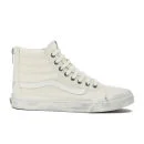 Vans Women's SK8-Hi Slim Zip Overwashed Hi-Top Trainers - Blanc de Blanc - 3 - Wit Afbeelding 1