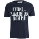 Xplicit Men's If Found T-Shirt - Navy - S - Blauw Afbeelding 1