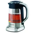 Breville Stainless Steel and Glass Tea Maker Kettle Afbeelding 1