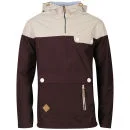 Soul Star Men's Jolly Overhead Jacket - Red/Stone - S - Red/Stone Afbeelding 1