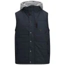 Soul Star Men's Haughton Sync Gilet - Navy - S - Blauw Afbeelding 1