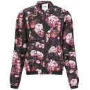 ONLY Women's Rayne Floral Bomber Jacket - Black - XS/UK 4 - Zwart Afbeelding 1