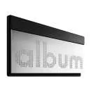 Portable Digital Photo Album - Black/Silver Afbeelding 1