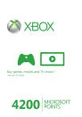 Xbox Live 4200 Points Card Afbeelding 1