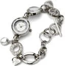 Lipsy Heart Charm Watch - Silver Afbeelding 1