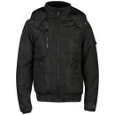 Everlast Men's Padded Jacket - Black - S - Zwart Afbeelding 1