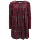 Vero Moda Women's Channet Tartan Smock Dress - Jester Red - UK 8 - Rood Afbeelding 1